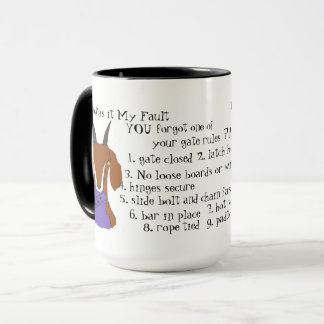 Ziege, Entweichenkünstler, nubian, Boer Tasse