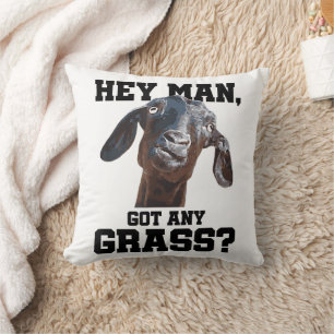 Ziege für Goat Lovers Farm Bekleidung Meme Pun Fun Kissen