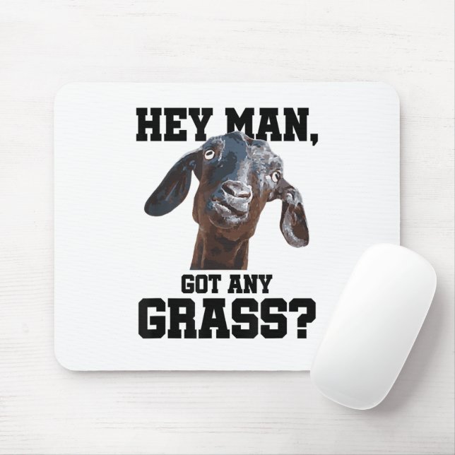Ziege für Goat Lovers Farm Bekleidung Meme Pun Fun Mousepad (Mit Mouse)