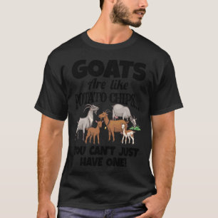 Ziege für Goat Lovers Farm Bekleidung Meme Pun Fun T-Shirt