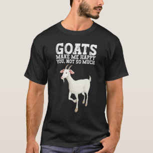 Ziege für Männer Ziegen Bauer Ziegen Zuchttiere T-Shirt