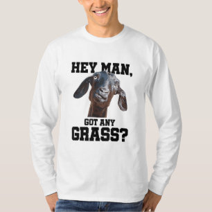 Ziege für Ziegenliebhaber Farm Apparel Meme Pun Lu T-Shirt