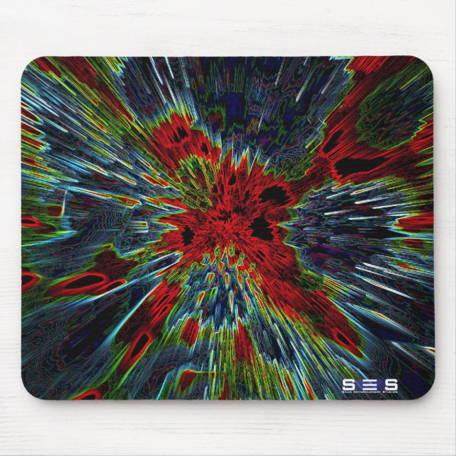 Ziege geht Katalysator Mousepad voran (Vorne)