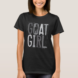 Ziege Girl Bauer Farm Animal for Women Retro T-Shirt