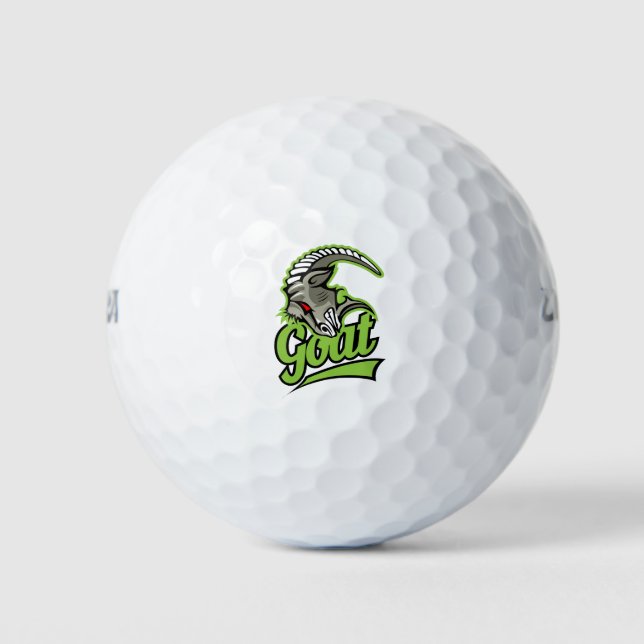 Ziege Golfball (Vorderseite)