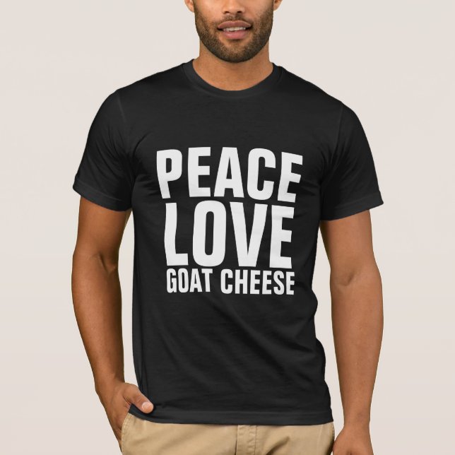 ZIEGE KÄSE LIEBE T - Shirt (Vorderseite)