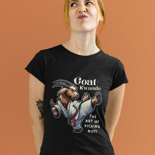 Ziege Kwando lustige Jagdziege T-Shirt