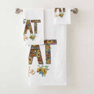 Ziege-Lebensbath-Set Badhandtuch Set