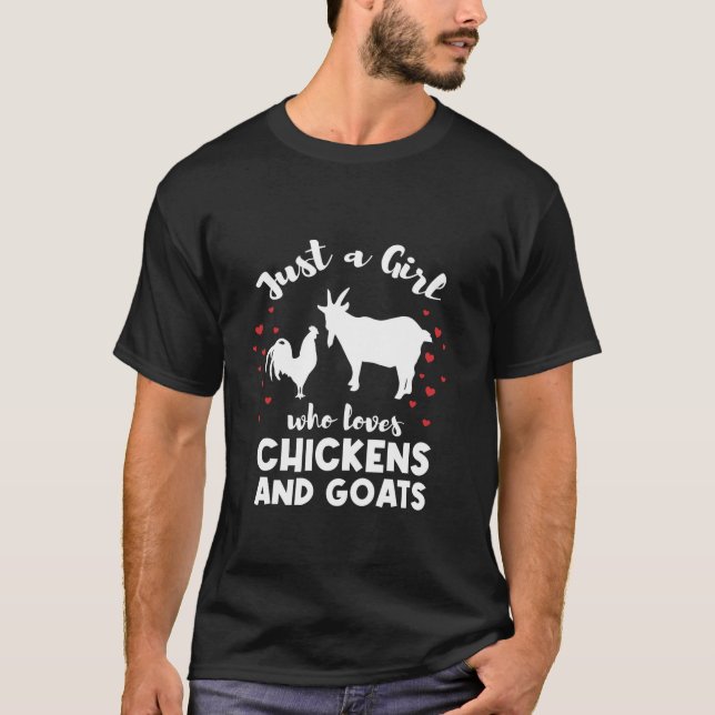 Ziege Lover T Shirt (Vorderseite)