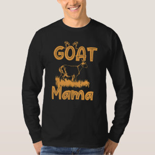 Ziege Mama Farm Animal for Women Girls Bauer T-Shirt