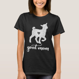 Ziege-Mama für Frauen Hausziege T-Shirt