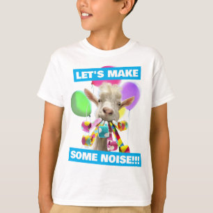 Ziege mit Partytröten T-Shirt