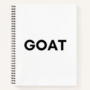 Ziege Notizbuch