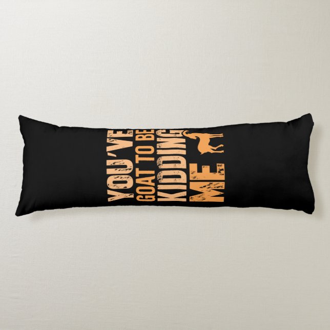 Ziege Seitenschläferkissen (Vorderseite)