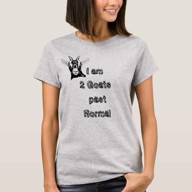 Ziege T-Shirt (Vorderseite)