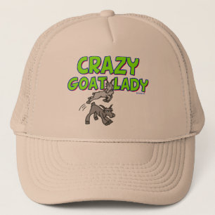 Ziege T - Shirt Crazy Goat Lady 5 Truckerkappe