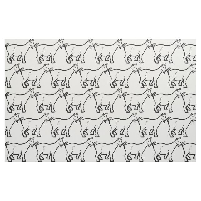 Ziege Thunder_Cove Stoff (Fat Quarter (45,7 x 55,9 cm))