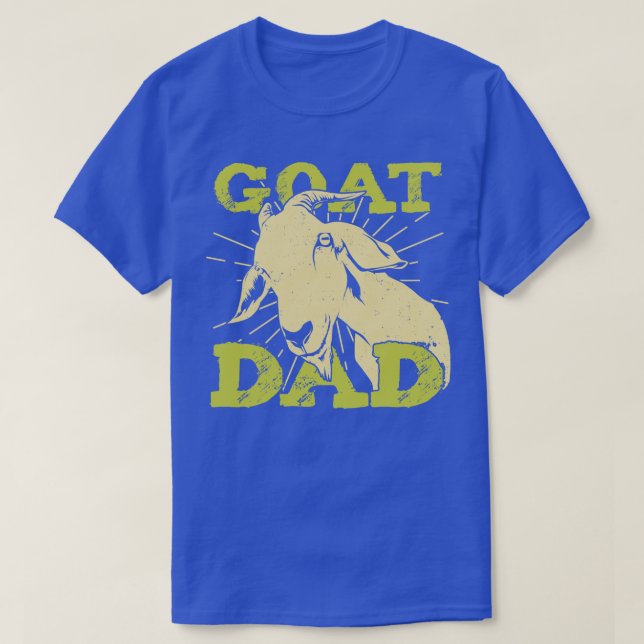 Ziege Vater Bauer Geschenk T-Shirt (Design vorne)