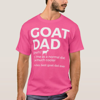 Ziege Vater Definition Best Goat Vater Ever Funny T-Shirt