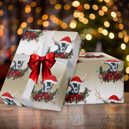 Ziege Weihnachten Niedliche Alpengrückenfänger Ant Geschenkpapier