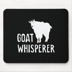 Ziege Whisperer Funny Goat Farm Hemd Hausziege Mousepad
