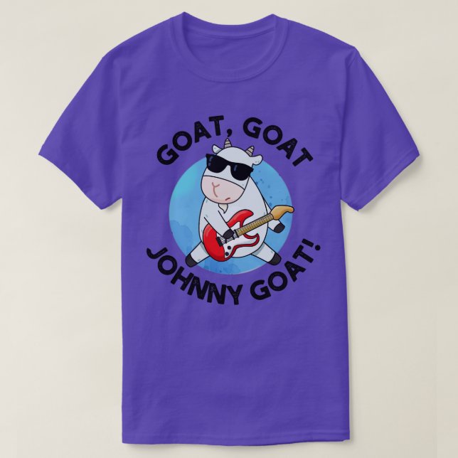 Ziege Ziege Go Goat Süße Tier Puff 1 T-Shirt (Design vorne)