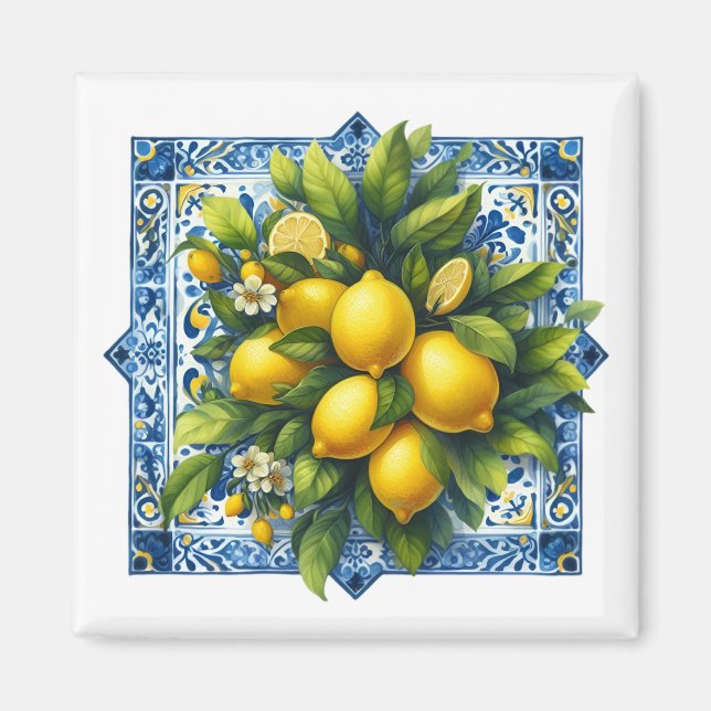 Ziegel-Magnet Lemon  Magnet (Vorne)