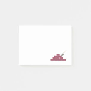 Ziegel und Kelle Post-it Klebezettel