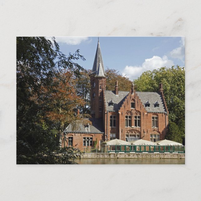 Ziegelkirche auf Minnewater Postkarte (Vorderseite)