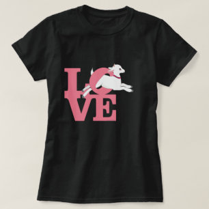 ZIEGELLOVER BABY PINK Dark Goat L O V E T-Shirt