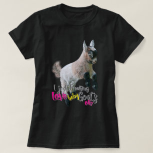 ZIEGELLOVER Ich friere einfach LIEBE Babyziegen T-Shirt