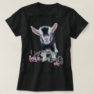 ZIEGELLOVER Ich friere einfach LIEBE Babyziegen T-Shirt