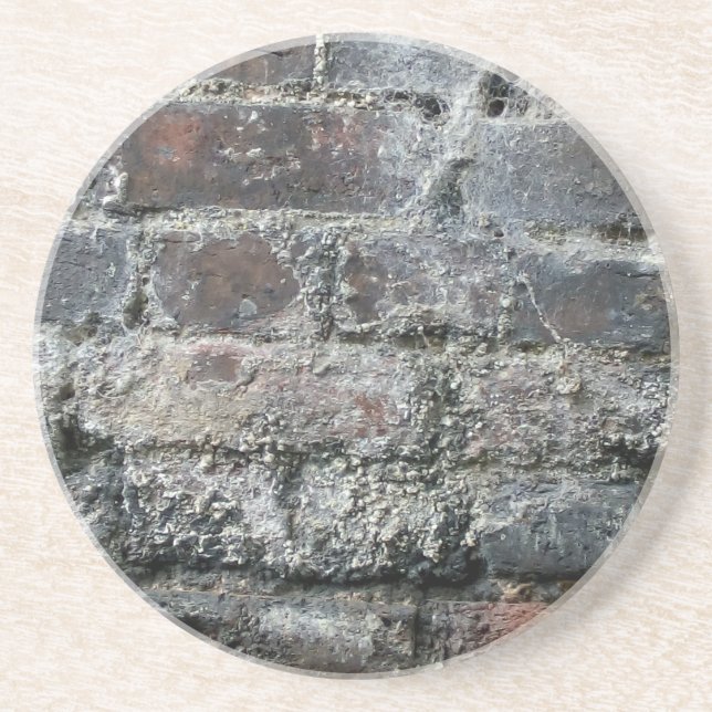 Ziegelmauer Getränkeuntersetzer (Vorne)