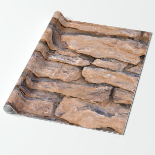 Ziegelmauer. Hintergrund aus Ziegelsteinen. B Geschenkpapier