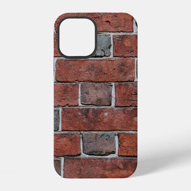 Ziegelmauer iPhone Hülle (Rückseite)