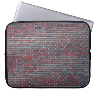Ziegelmauer Laptopschutzhülle