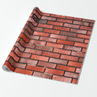 Ziegelmauer mit rotem Backstein, roter Backstein. 