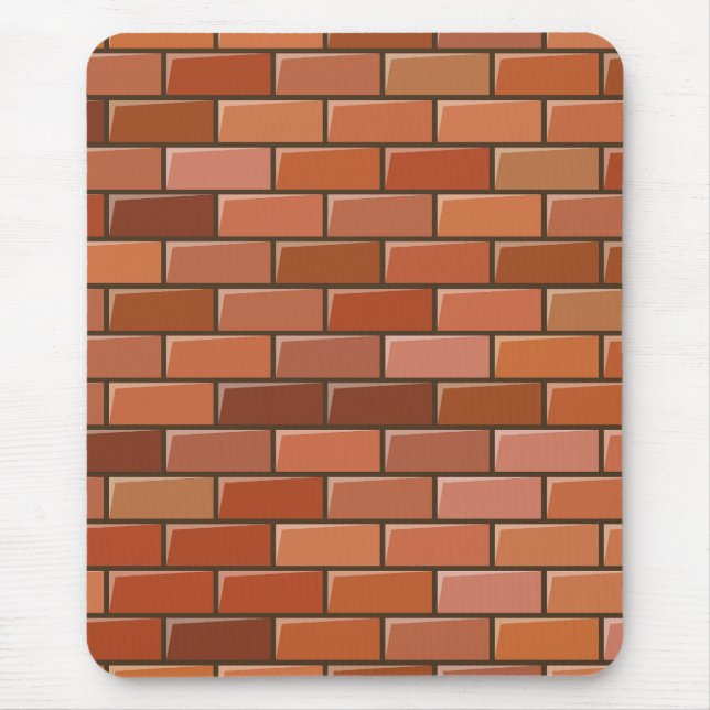 Ziegelmauer Mousepad (Vorne)