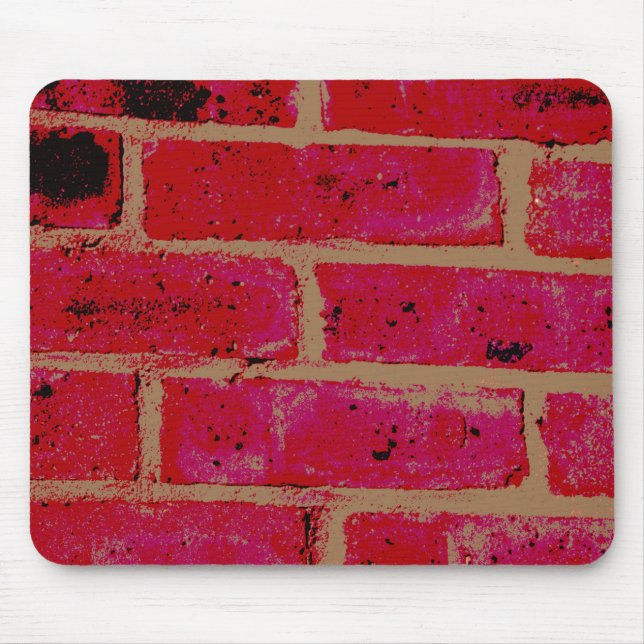 Ziegelmauer Mousepad (Vorne)