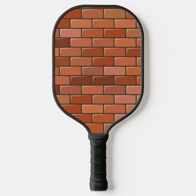 Ziegelmauer Pickleball Schläger (Vorderseite)