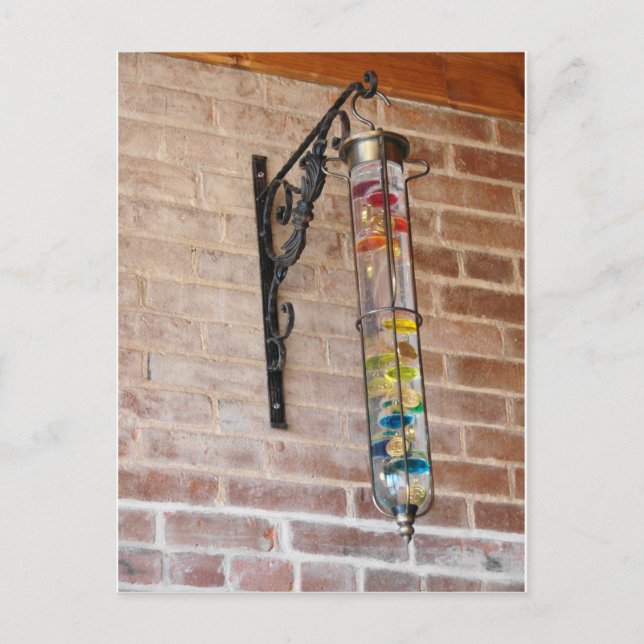 Ziegelmauer Postkarte (Vorderseite)