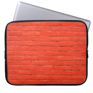 Ziegelmauer - rote Ziegelsteine Laptopschutzhülle