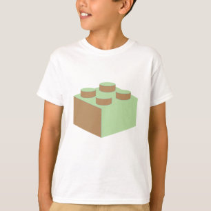 Ziegelstein 2x2 fertigen vorbei mein Minifig T-Shirt