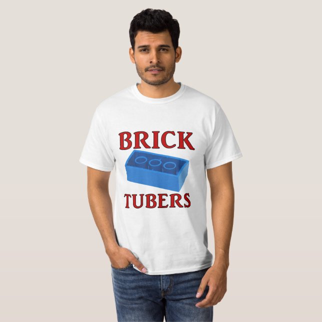 Ziegelstein-Knollen T-Shirt (Vorne ganz)