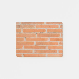 Ziegelstein-Notizblock Post-it Klebezettel