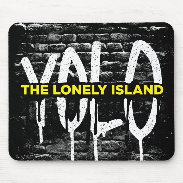 Ziegelstein-Tropfen Mousepad (Vorne)