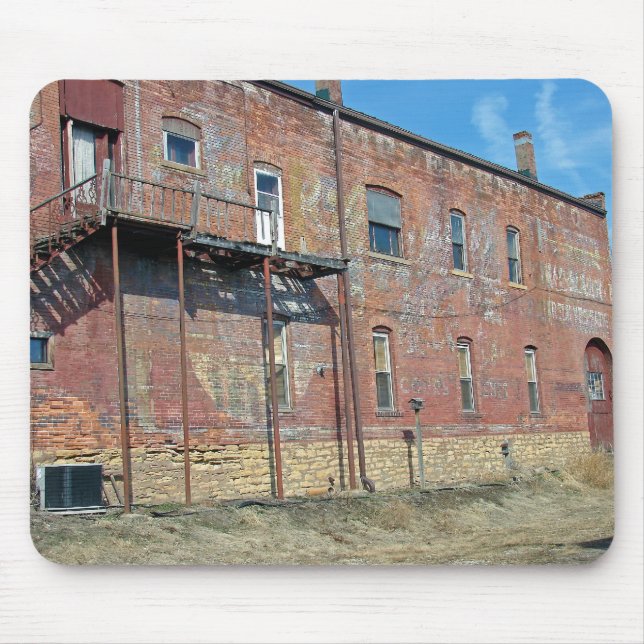 Ziegelstein und alte Farbe Mousepad (Vorne)