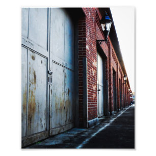 Ziegelsteine und Türen 8x10 Foto drucken