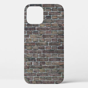 Ziegelwand alte, dunkle Backsteinwand Case-Mate iPhone Hülle