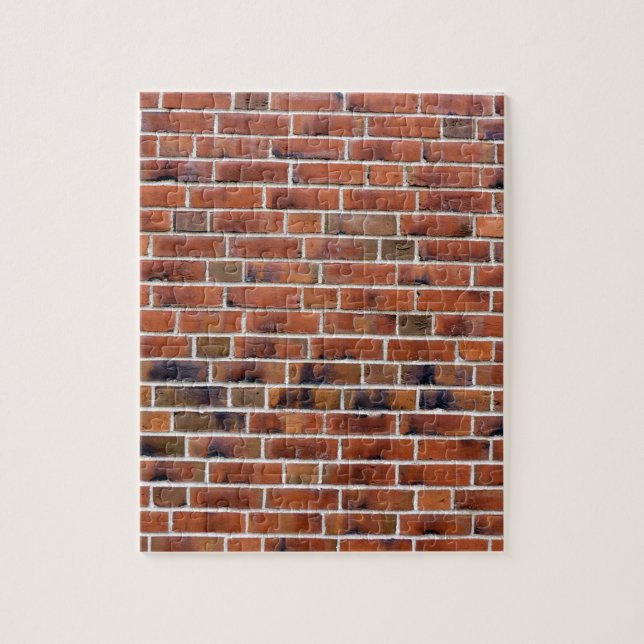 Ziegelwand mit Gelenken Puzzle (Vertikal)